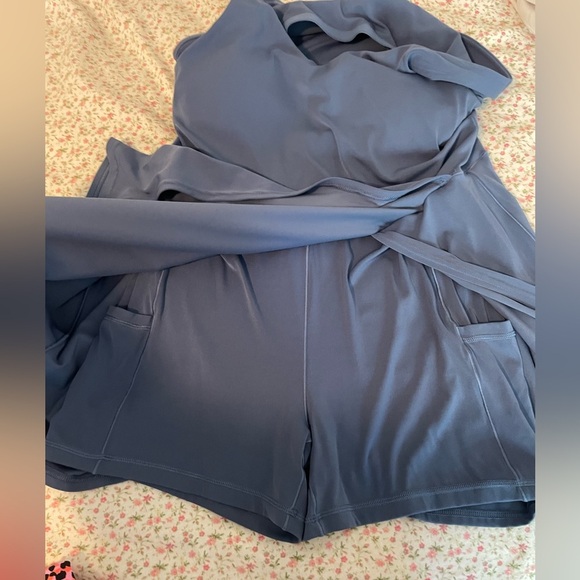 Aerie Blue Sleeveless Dress - Picture 4 of 4